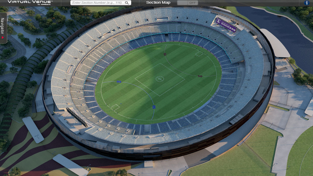 optus stadium virtual seating map