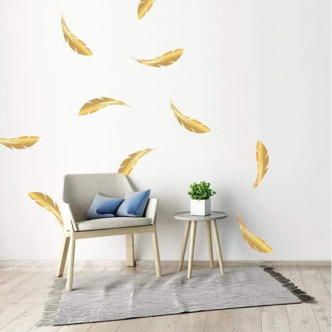 gold wall stickers