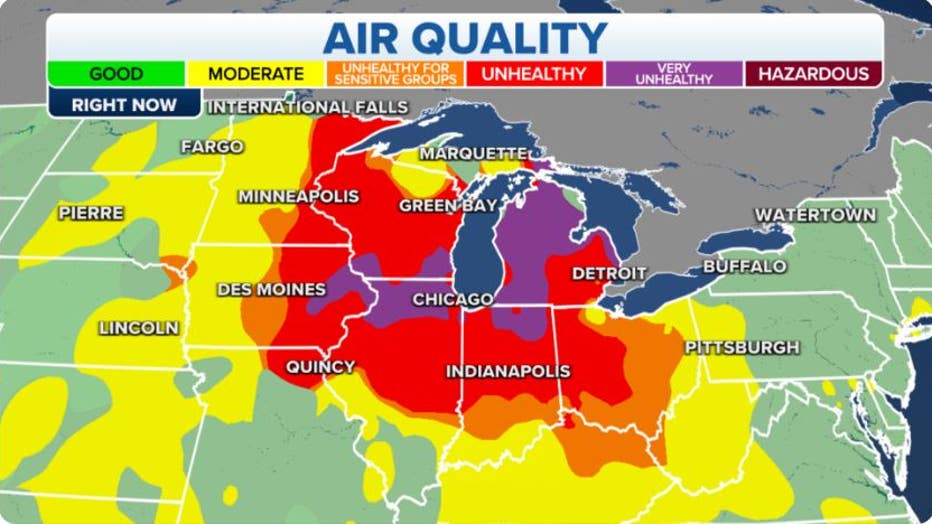 aqi michigan map