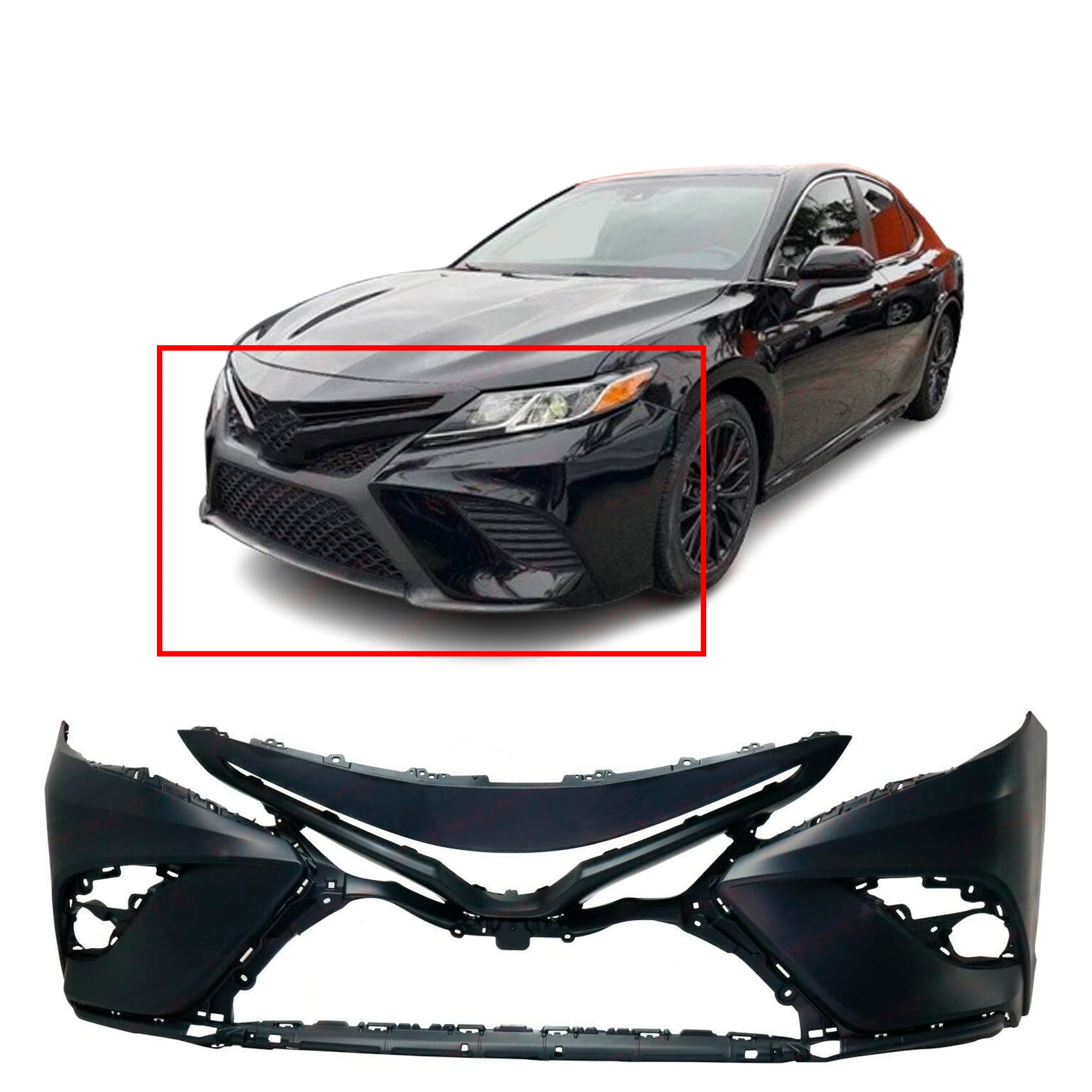 toyota camry front bumper price