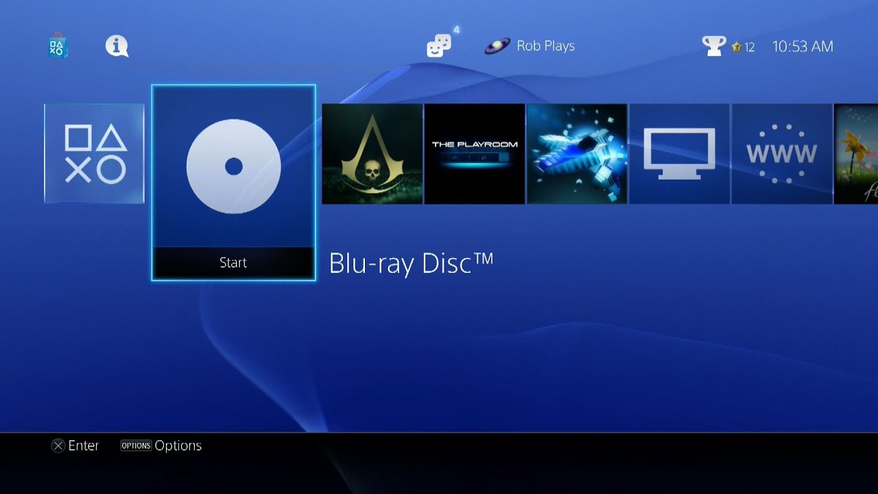 does ps4 play dvds