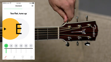 tuning a guitar online