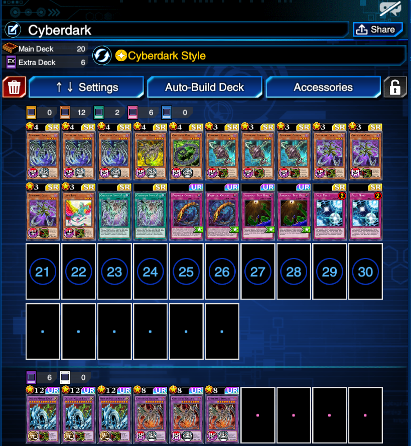 cyberdark deck