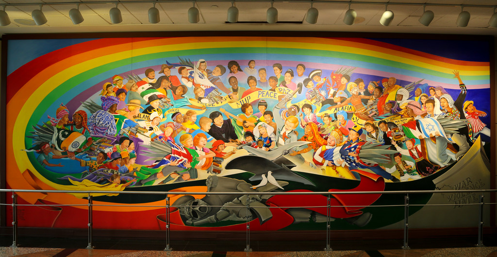 denver airport murals