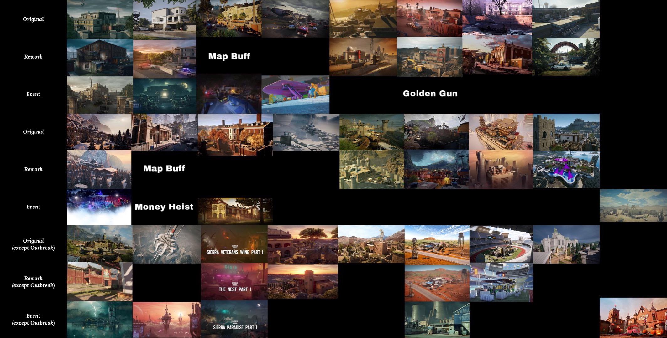 maps of rainbow six siege