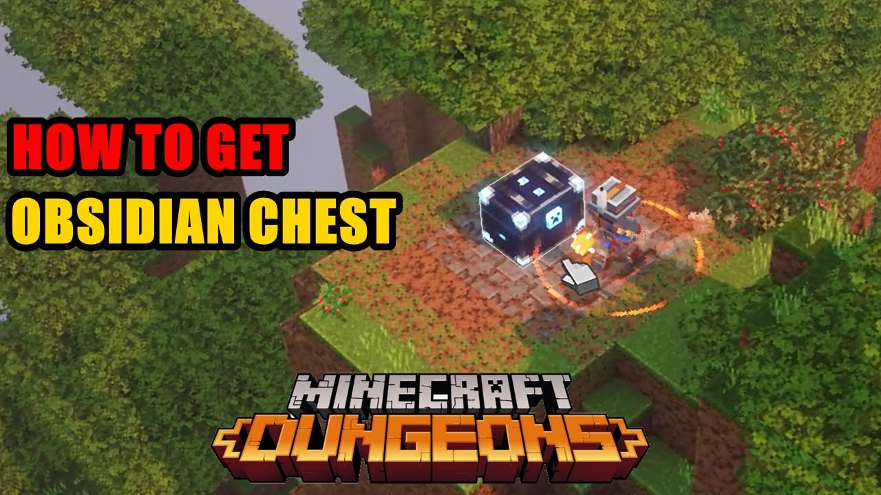 obsidian chest minecraft