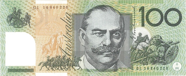 100 australian dollars to english pounds