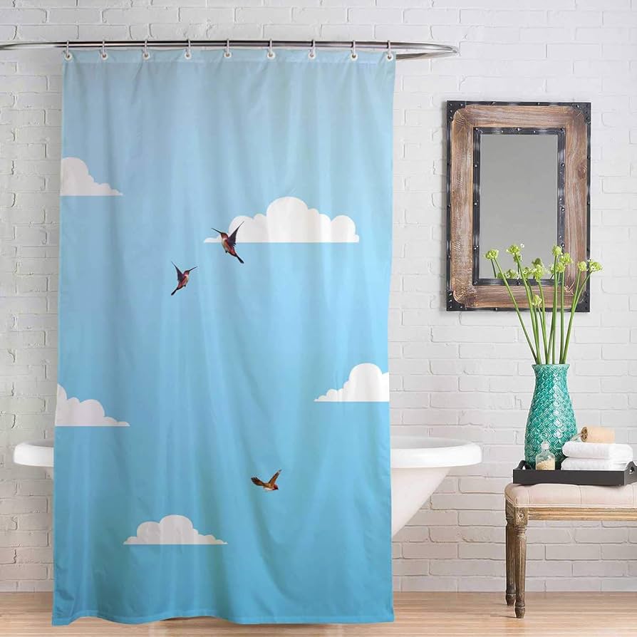 shower curtain 7 feet