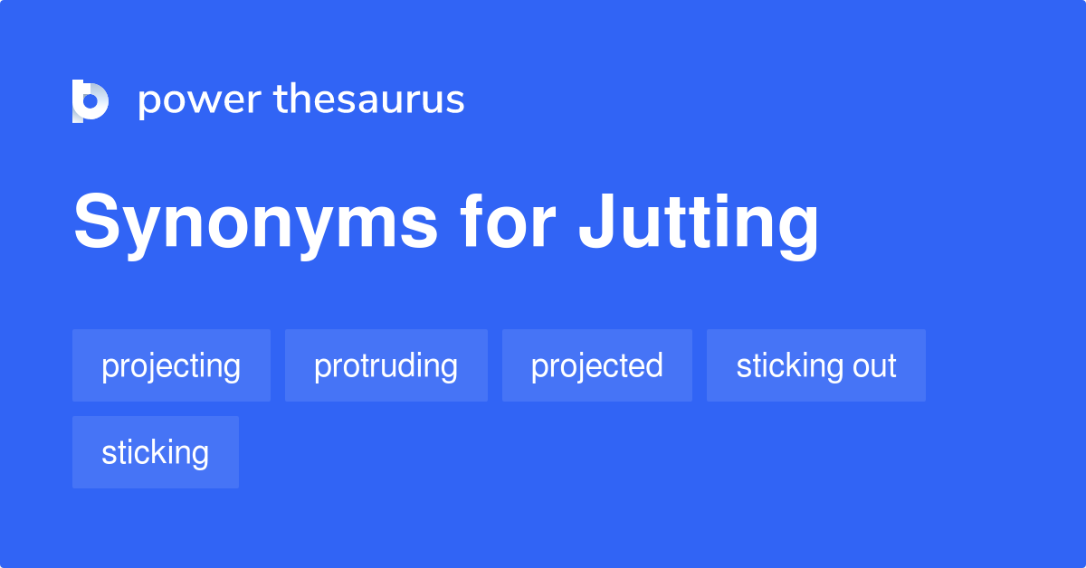 jutting definition