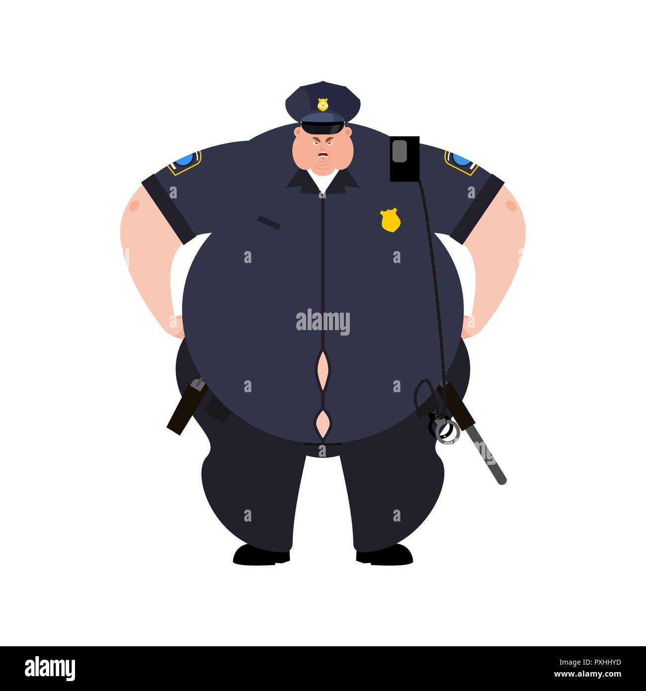 fat policeman