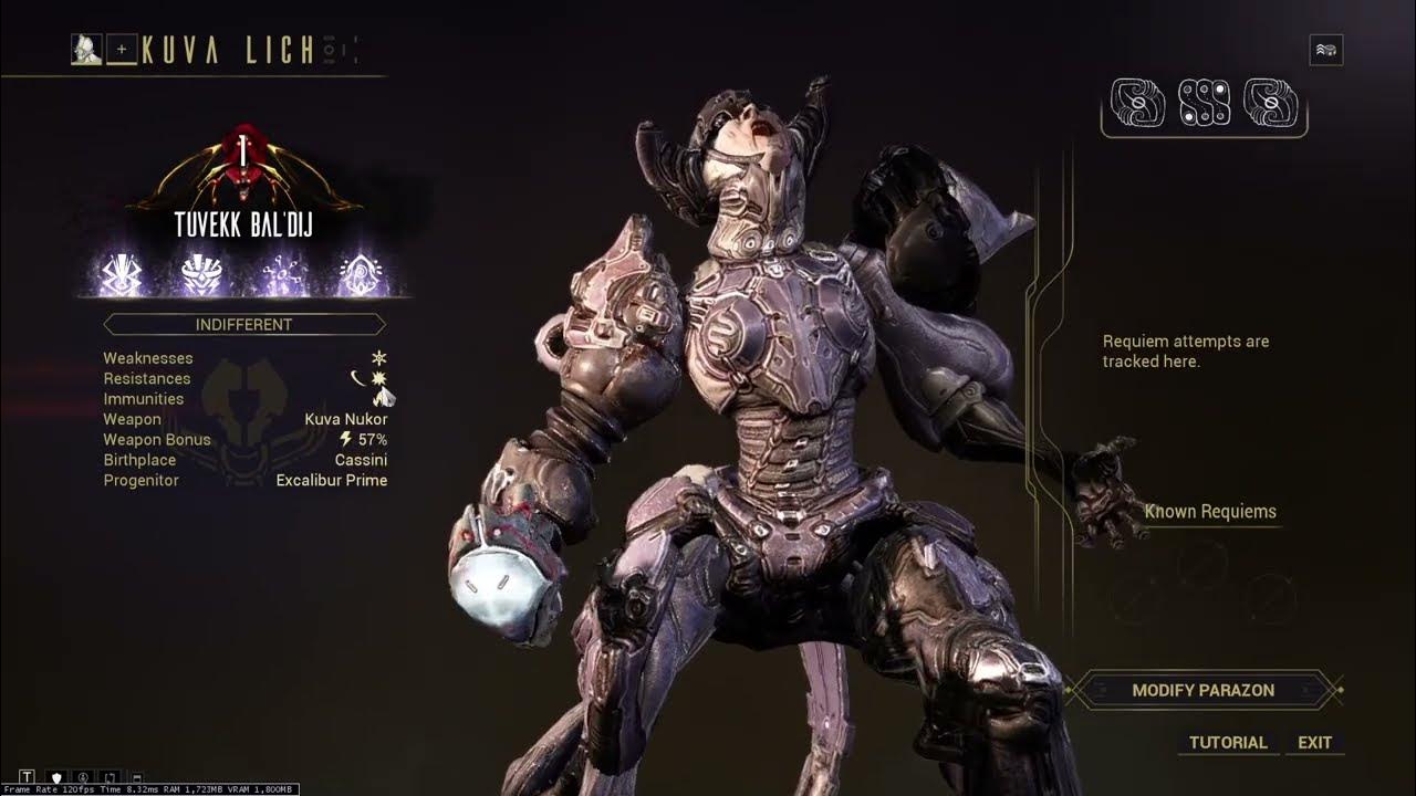 warframe kuva lich