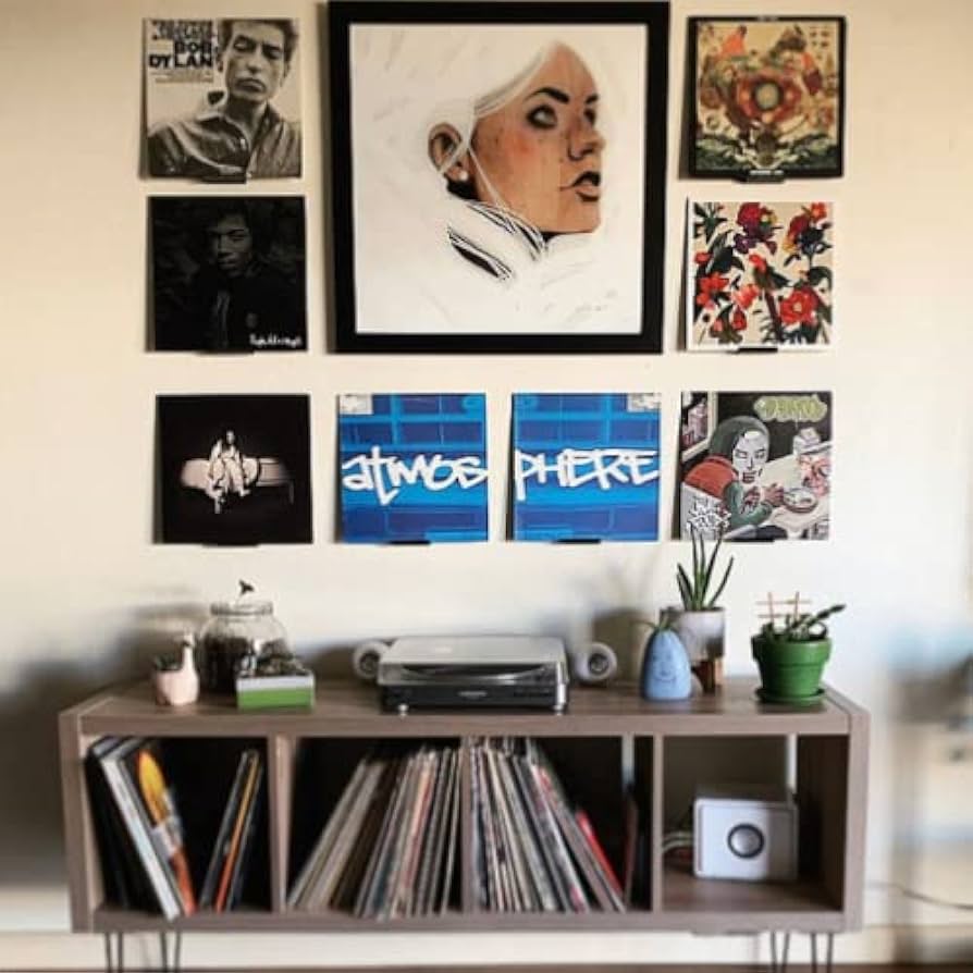 wall vinyl records