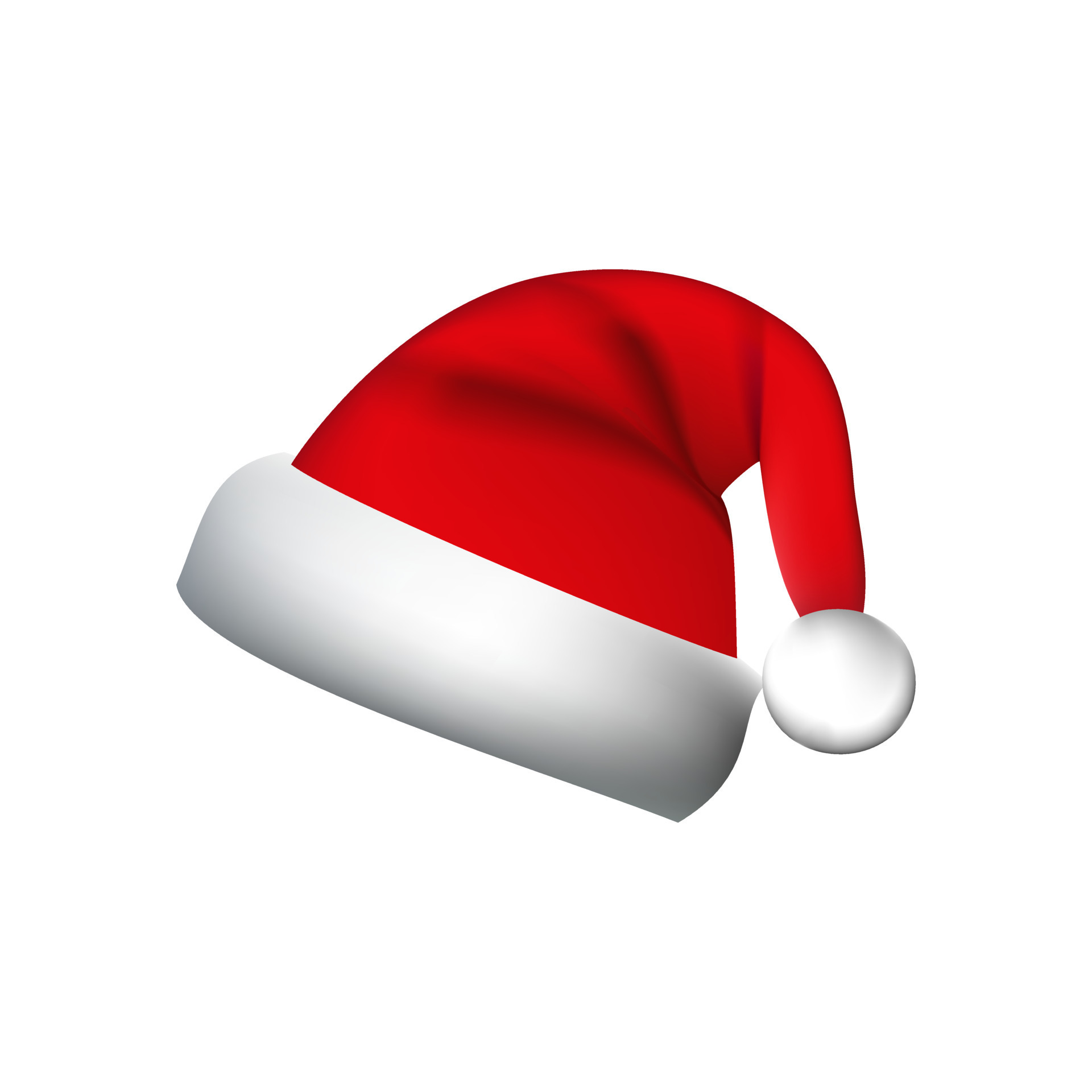 santa hat vector image