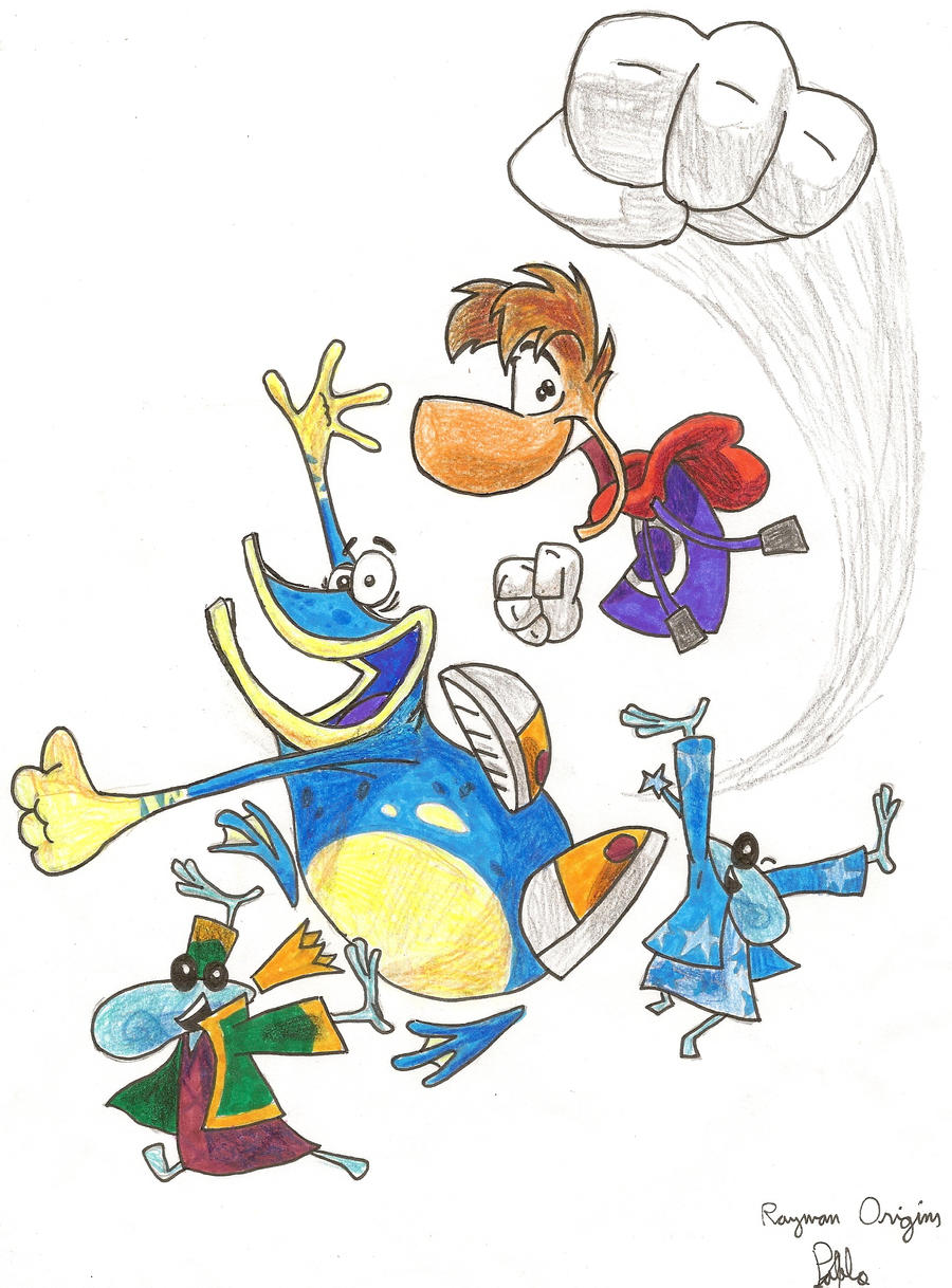 rayman dibujos