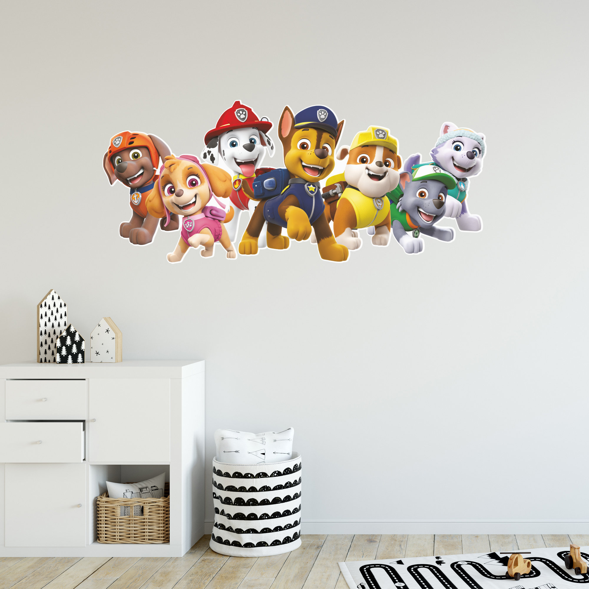 paw patrol wall stickers