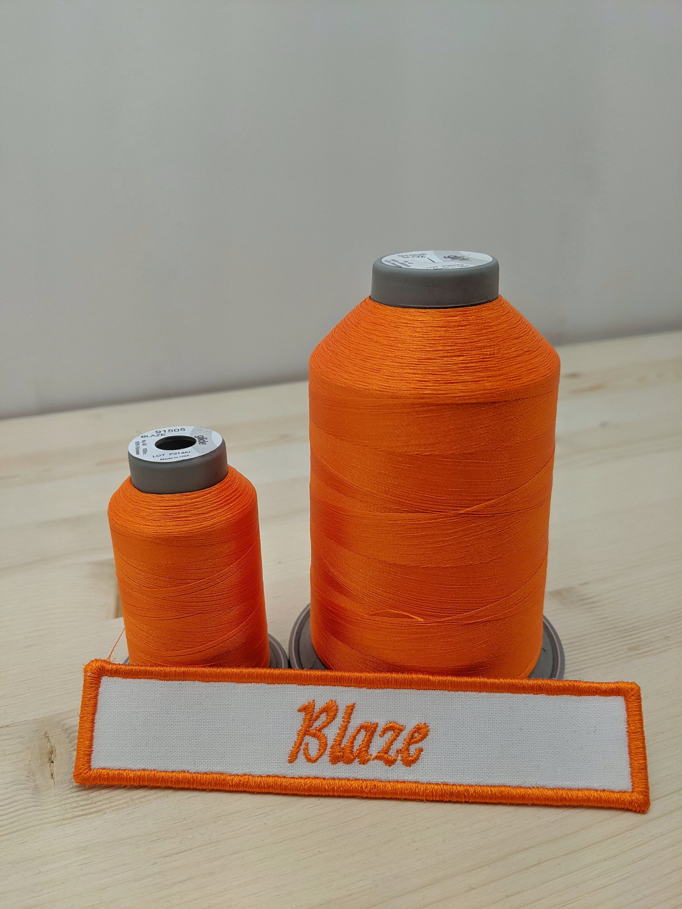 blazing embroidery thread