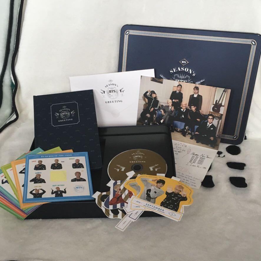 bts seasons greetings 2016