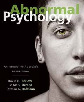 abnormal psychology an integrative approach