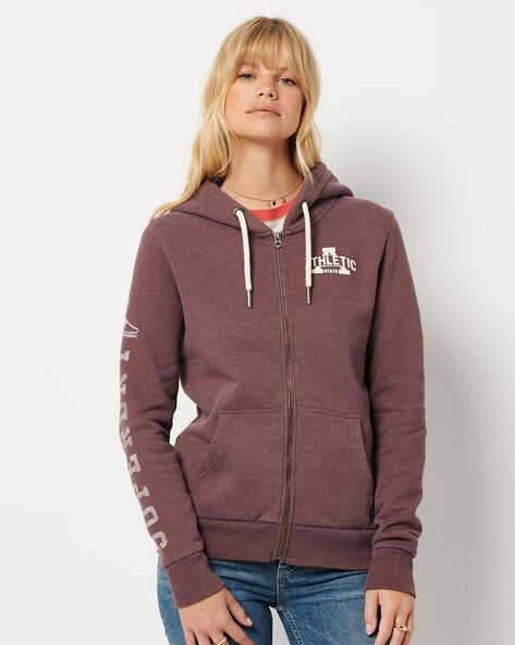 superdry zip up hoodie womens