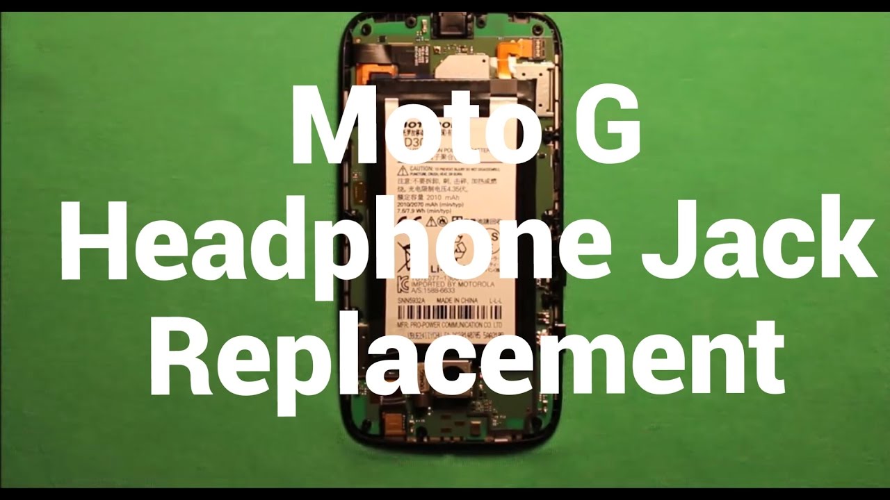 moto g5 headphone jack