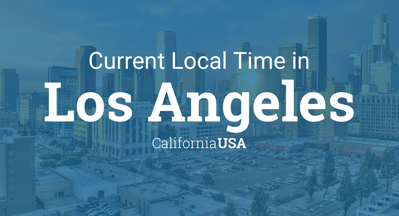 what time zone is los angeles