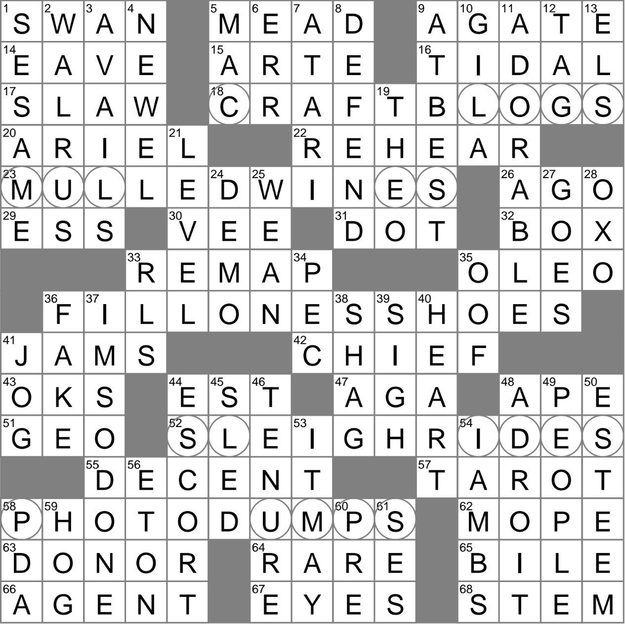 brood crossword clue