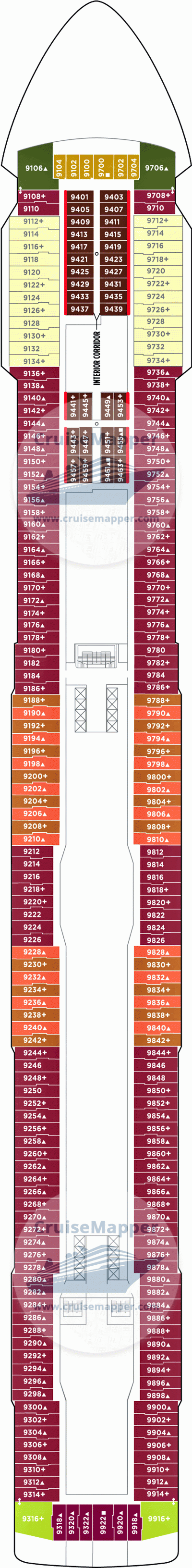 norwegian getaway deck plans