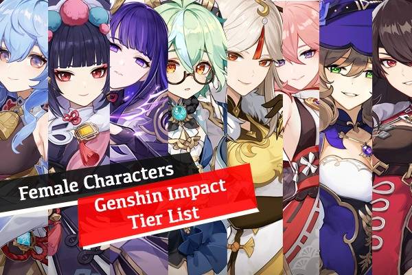 genshin impact characters female