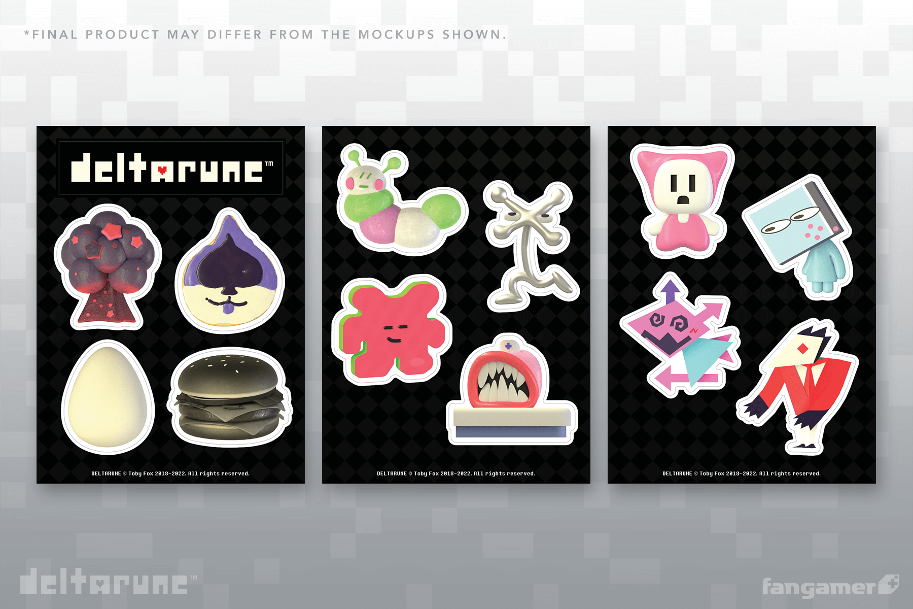 deltarune stickers