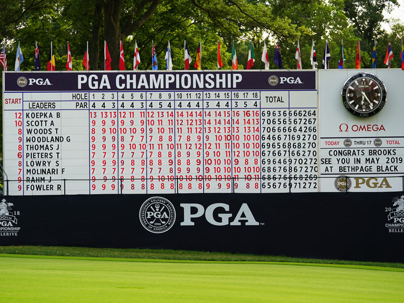 pga championship leaderboard