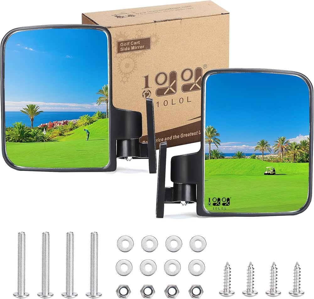 golf cart mirrors