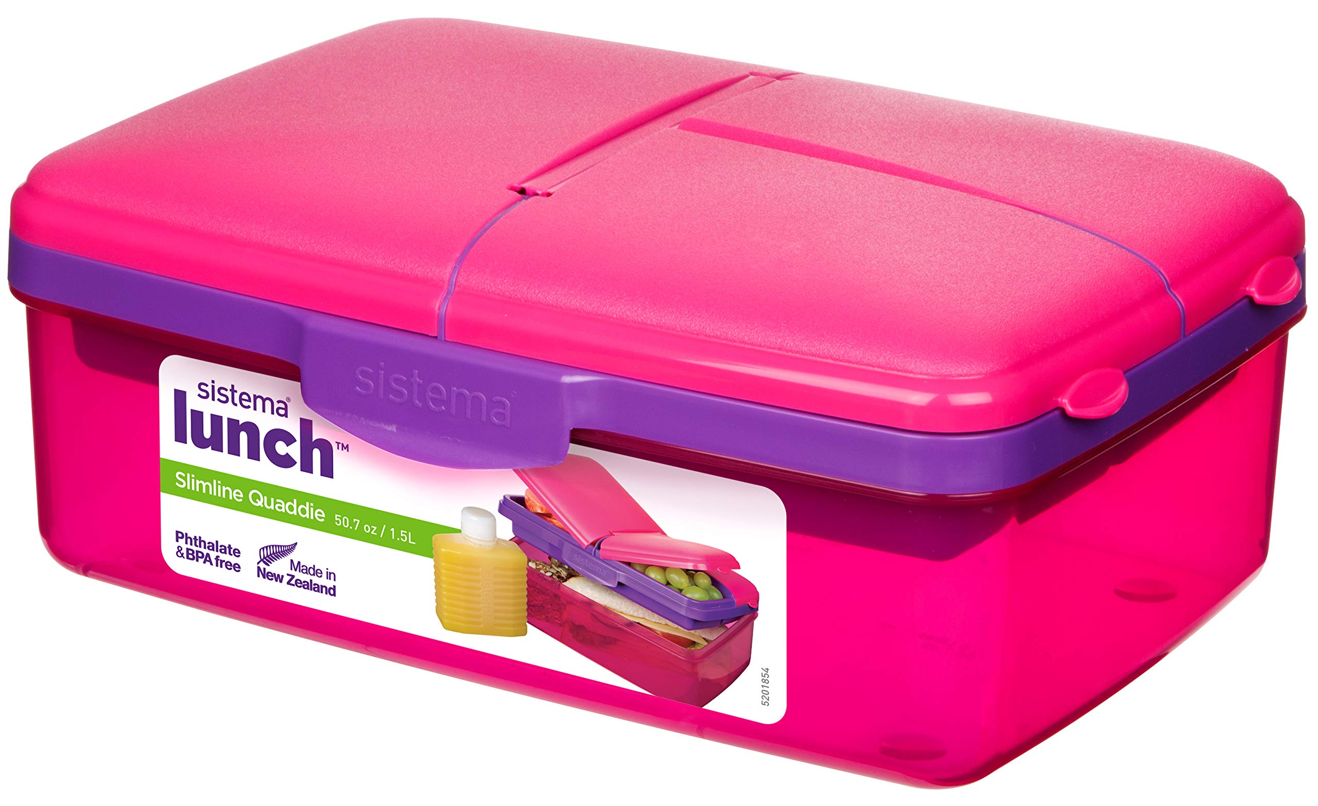 sistema pink lunch box