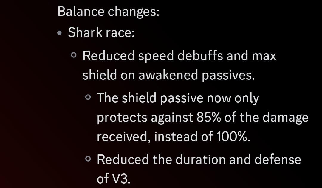 shark v3 perks