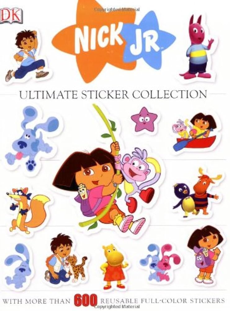 nick jr sticker pictures