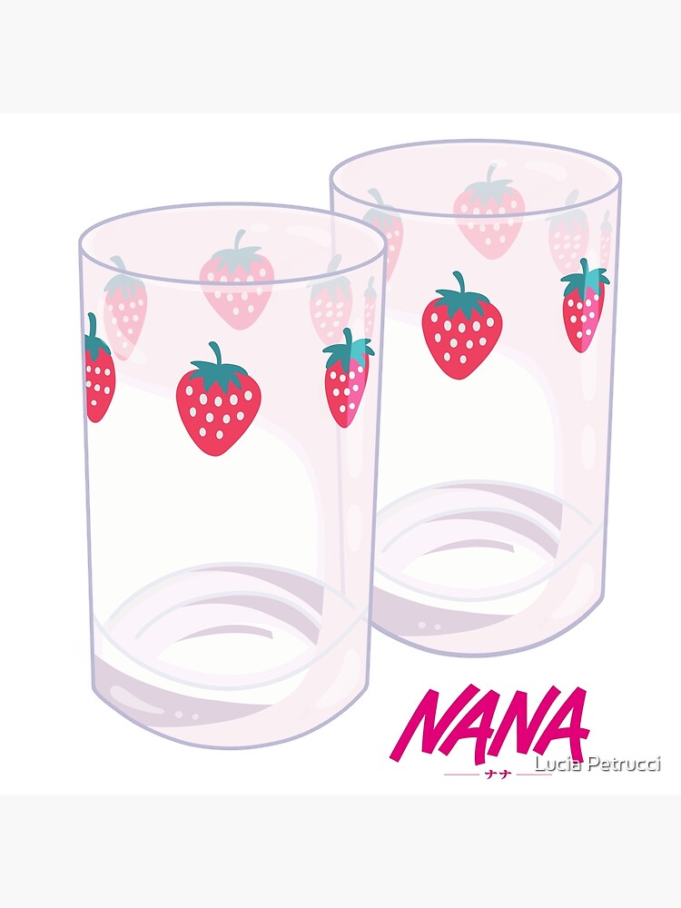 nana strawberry glasses