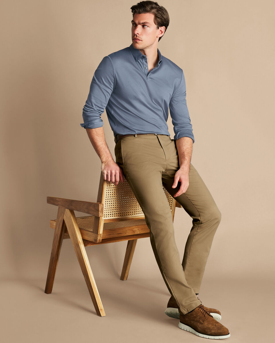 non iron chinos