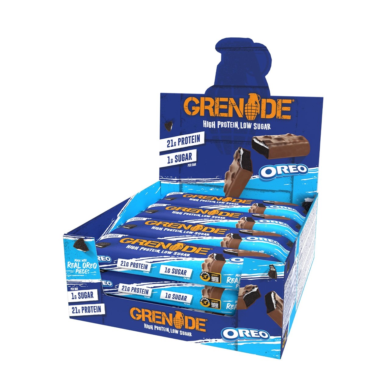 lowest calorie grenade bar