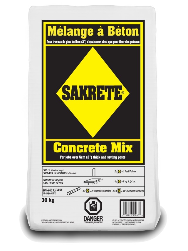 sakrete concrete mix 30 kg