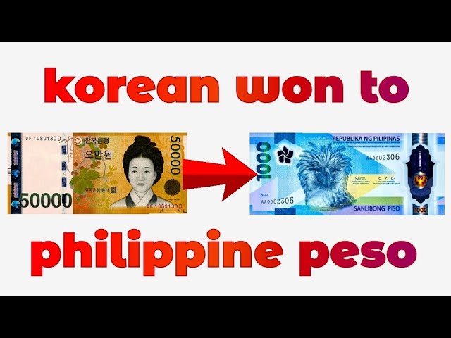 krw to philippine peso