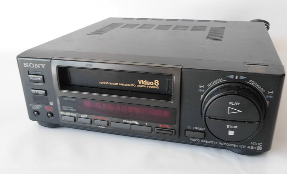 8mm video cassette player