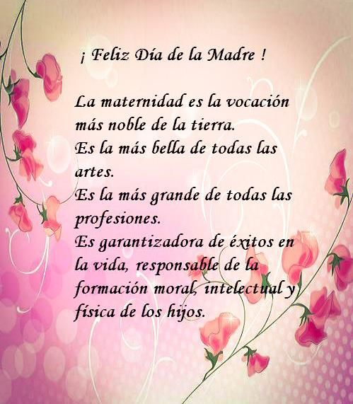 frases de feliz dia de las madres