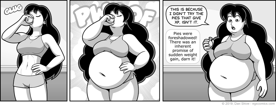 weight gain comic female