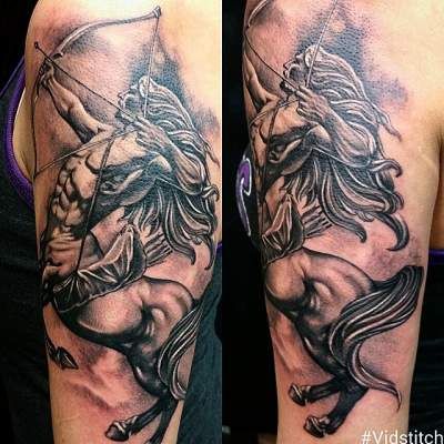 sagittarius tattoo sleeve