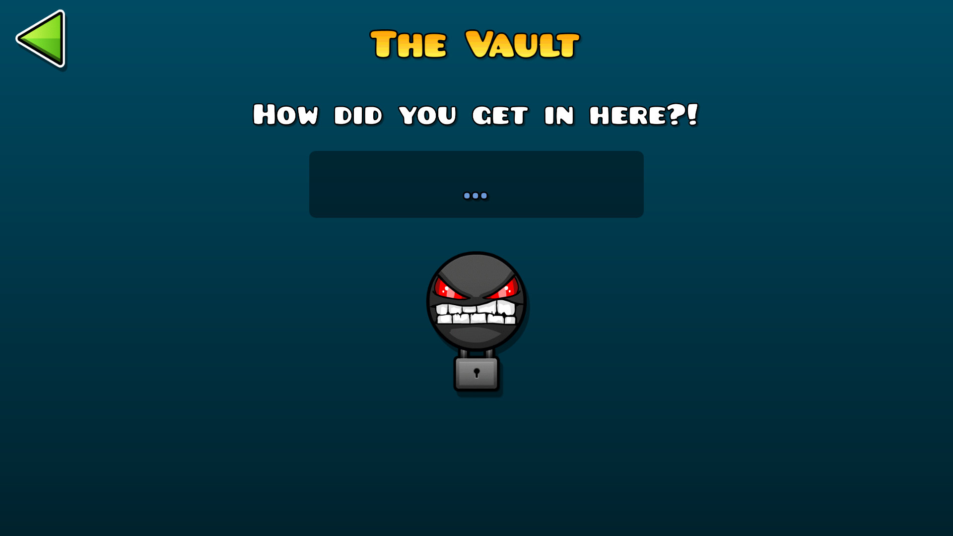 how to get to the vault in geometry dash