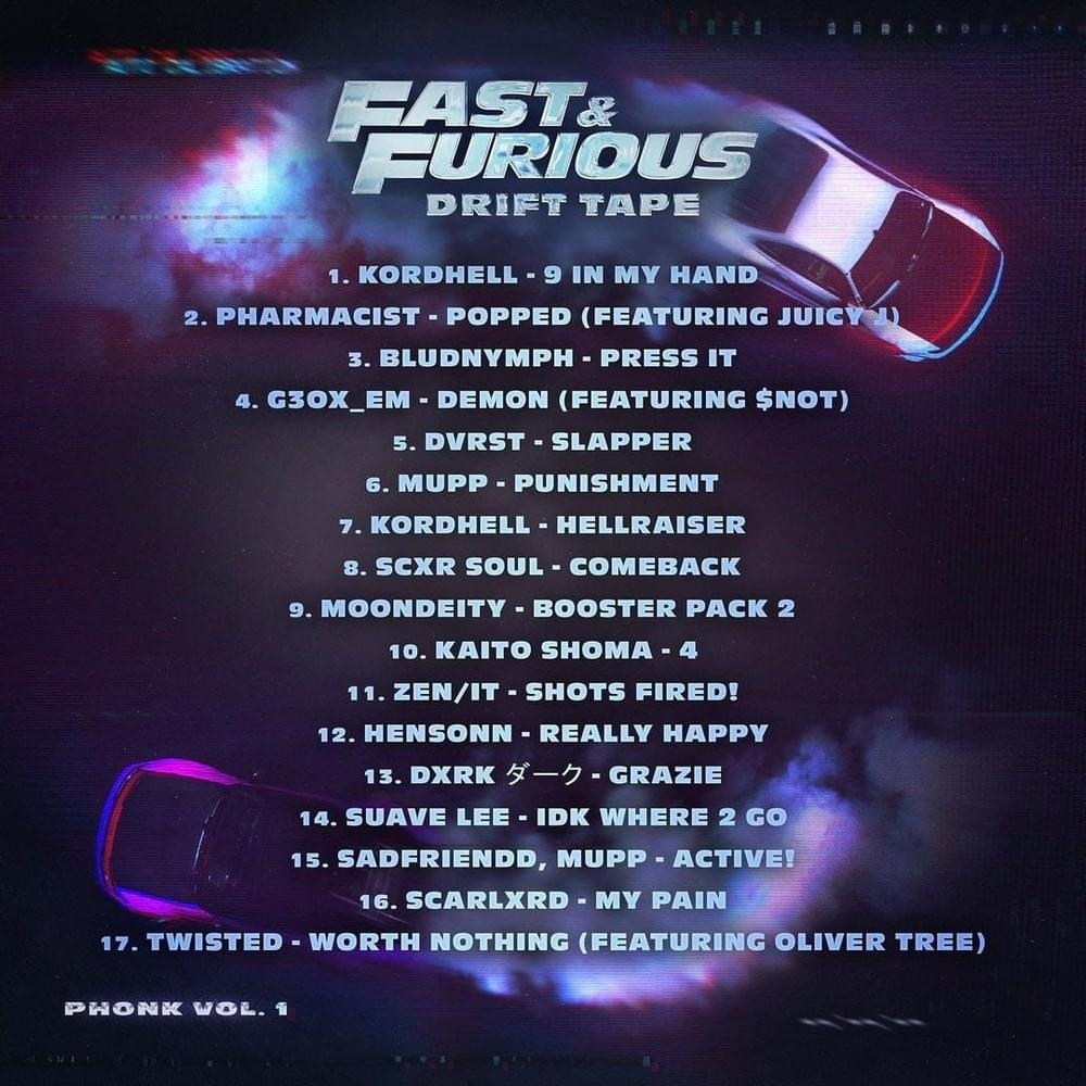 fast and furious drift tape