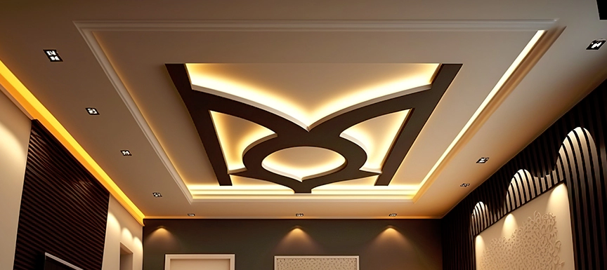 modern ceiling design for hall