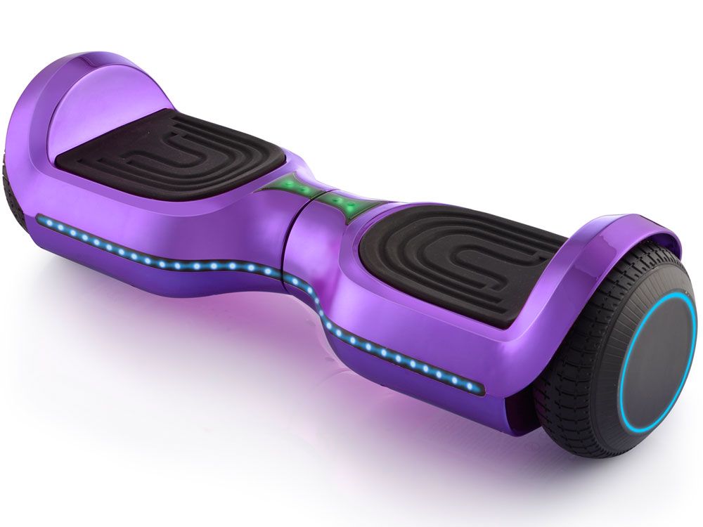 purple hoverboards