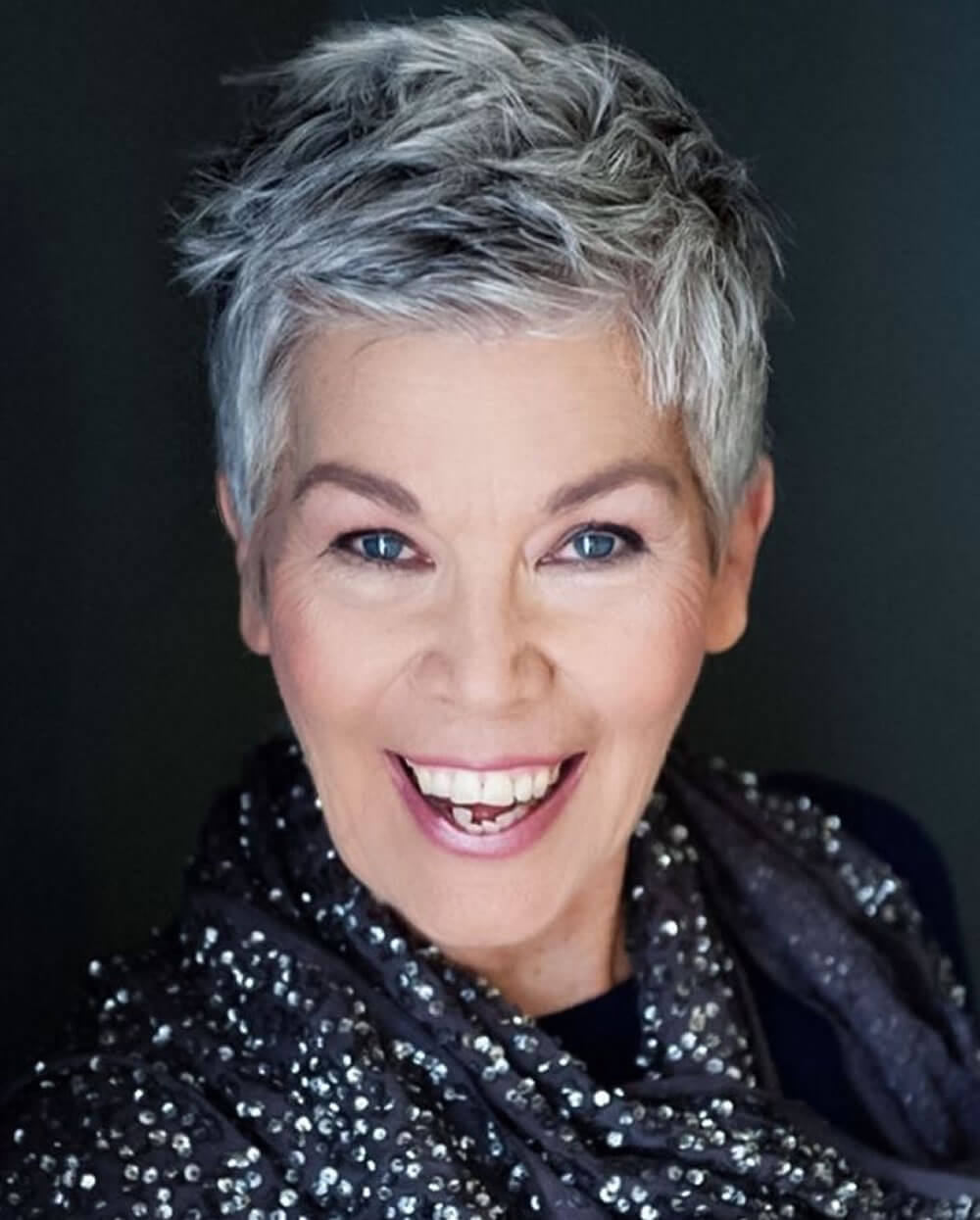 short grey hairstyles over 50