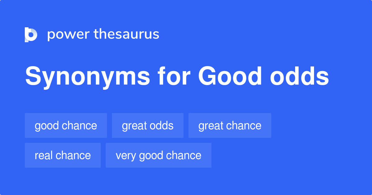 synonyms for chances