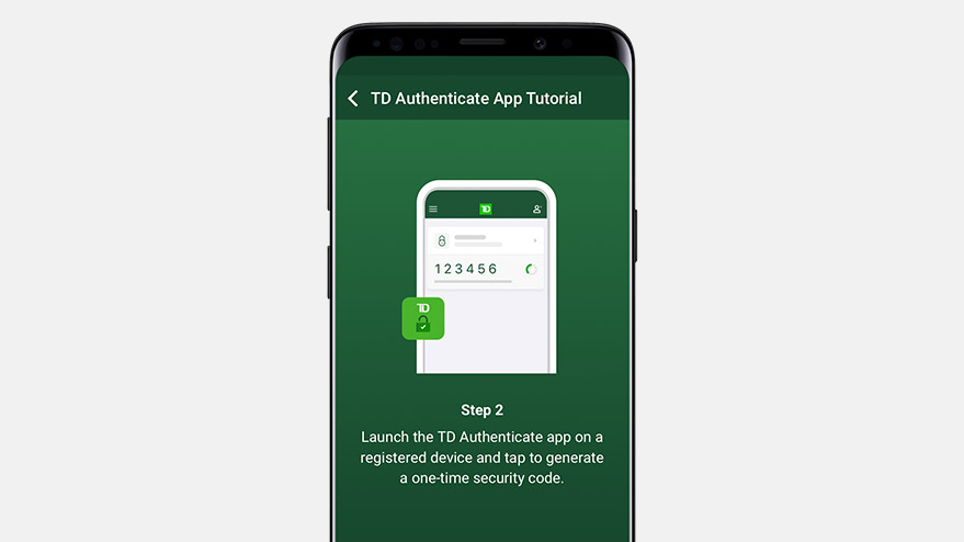 td authenticator